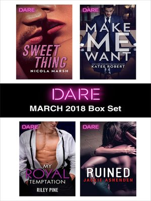 cover image of Harlequin Dare March 2018 Box Set